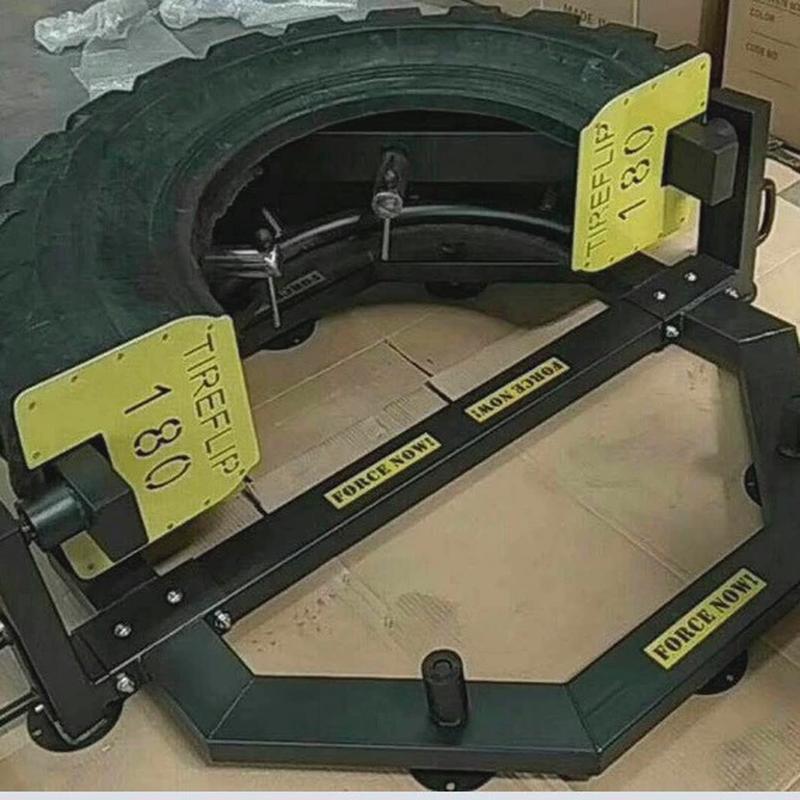 商用半月翻转轮胎健身锻炼体能力量训练器械爆发力翻滚轮胎