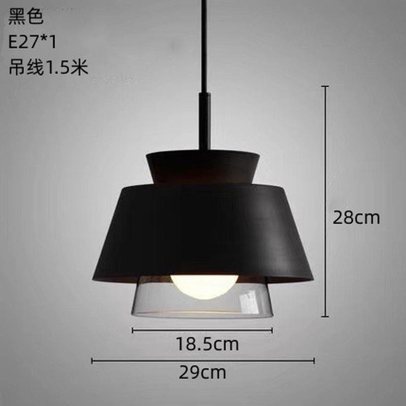 现代简约餐吊灯创意餐厅金属书房装饰咖啡厅玄关过道吧台玻璃吊灯
