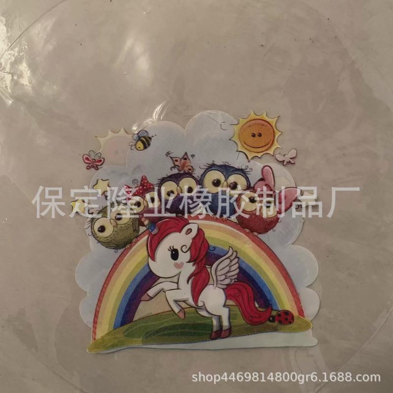 23寸网红透明印花卡通李氏波波球高透明bobo球飞天款加厚地摊气球