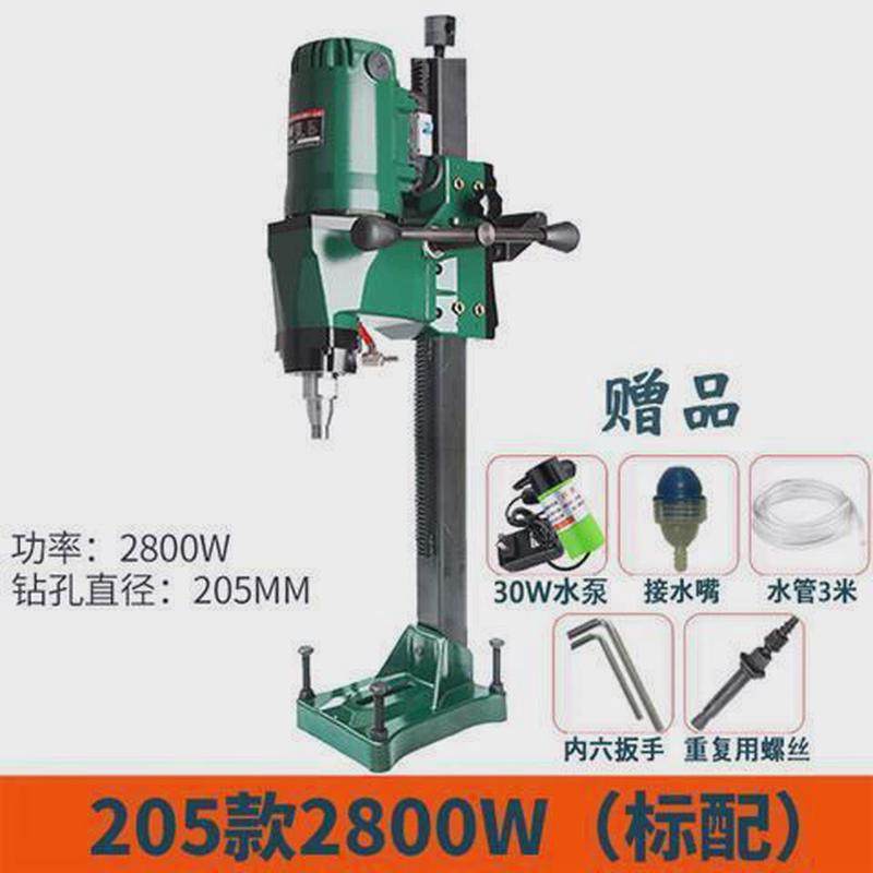 金都水钻机打孔机金刚石钻孔机立式工业级大功率工程钻机台式水钻