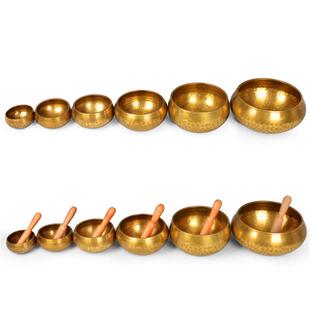 黄铜金鉢黄钵经铜钵黄铜钵盂佛音碗黄铜罄黄铜碗钵黄铜