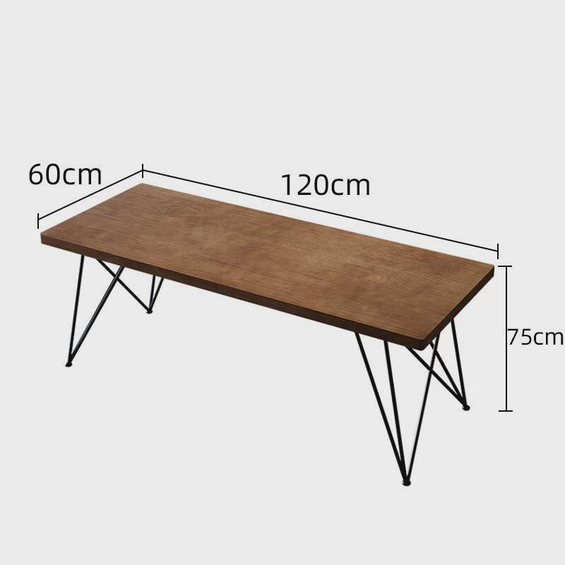 简约办公桌实木台式电脑桌家用北欧卧室书桌大板桌现代长条工作台