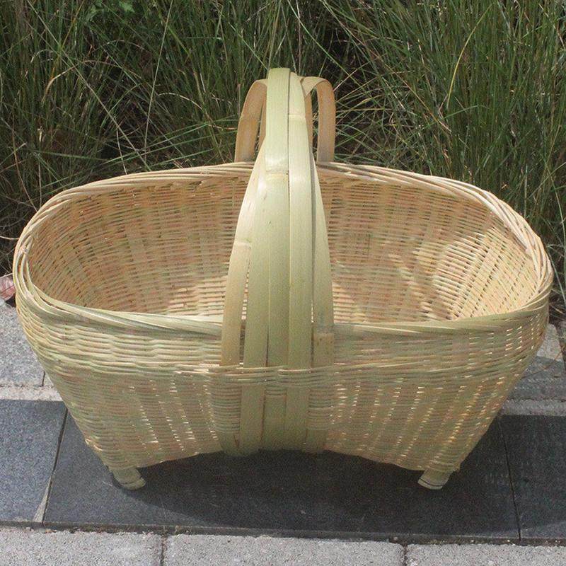 手工编织手提菜篮大竹篮装鸡蛋篮子水果篮收纳筐买菜竹编篮竹器,收纳整理,橱柜收纳筐,淘宝优惠券,粉丝福利购,淘宝优惠卷