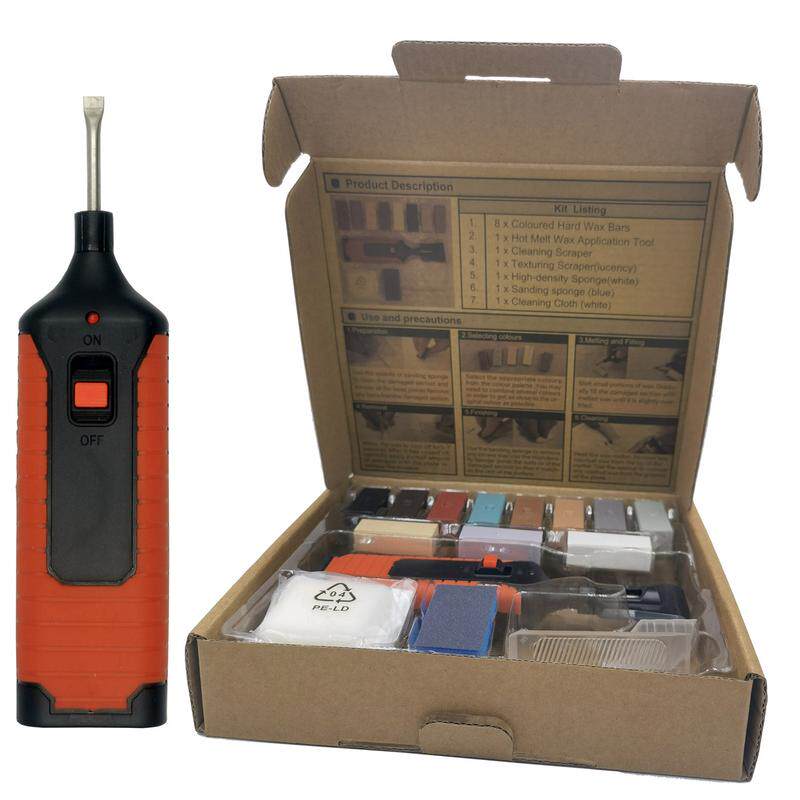 跨境17pc瓷砖地板修补工具套装瓷器家具修补工具钉眼填充工具现货