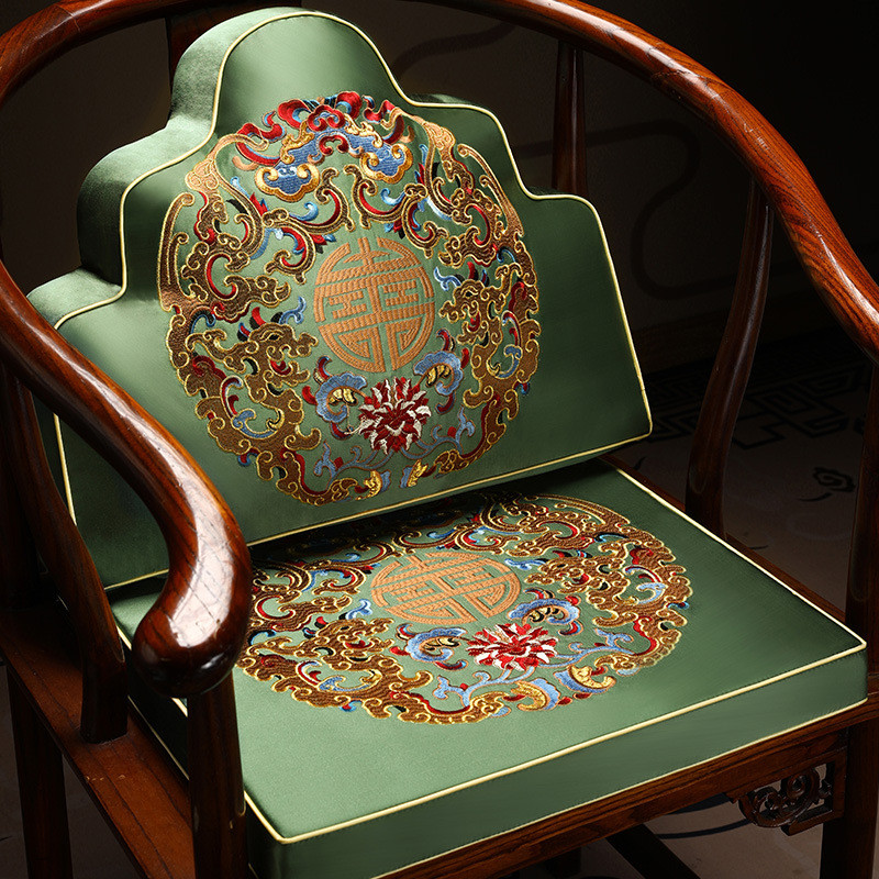 枕靠山枕红木椅子座垫靠垫一体云中式坐垫大靠枕沙发垫靠背垫软垫