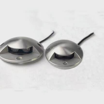 不锈钢龟背灯栈道台阶步道灯3w庭院地灯led户外防水地埋灯透光侧