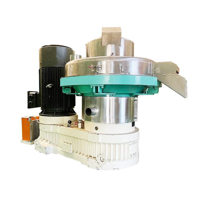 生产颗粒机燃料生物质机大型木屑秸秆牛粪压块机锯末刨花立式环模