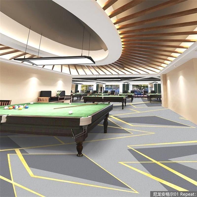 Y禊2台球厅尼龙球室球房地毯专用商用防火满铺大面积满铺加厚耐磨