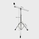 斜直两用架子鼓架叮叮镲片镲吊叉支架节奏镲高音手擦水配件