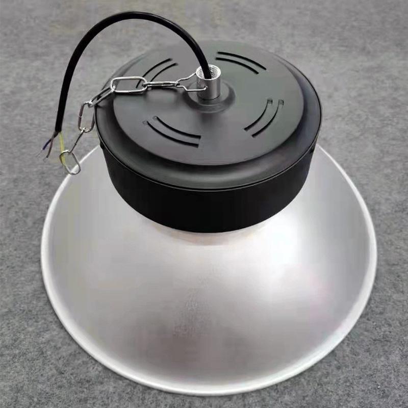 鳍片led工矿灯100w厂房吊灯车间工业照明灯150W200瓦仓库工厂灯具