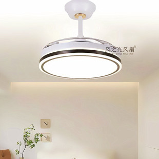 风之光风扇灯智能语音遥控2024款变频静音家用客厅餐厅卧室吊扇灯