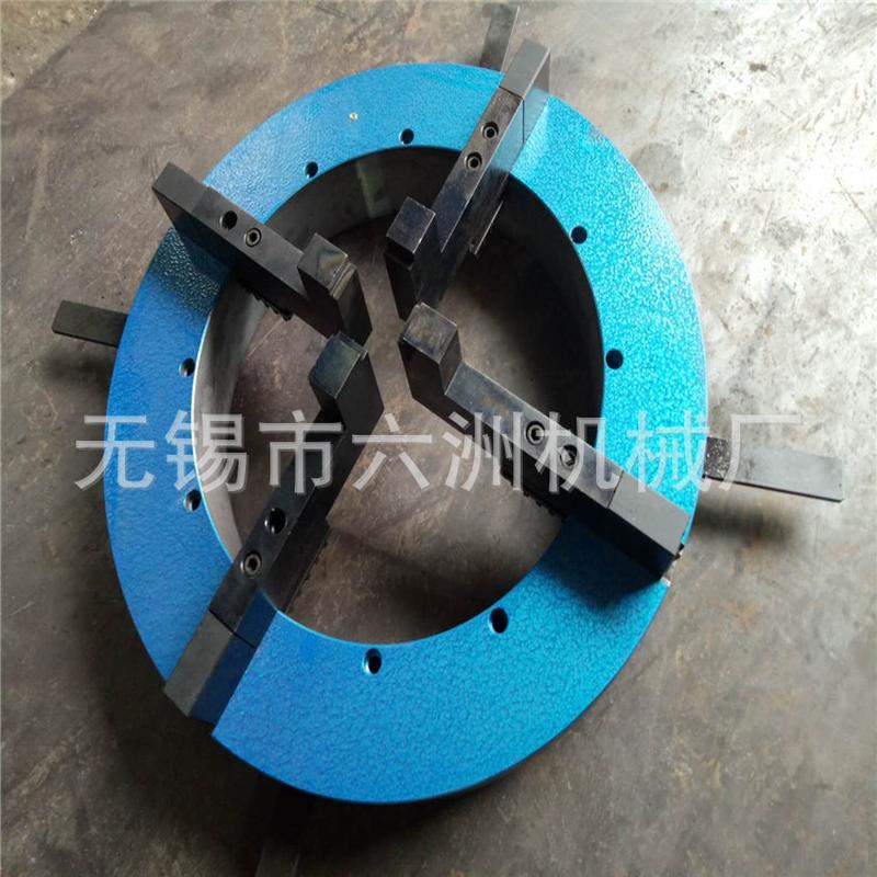 热销供应厂家wp900四爪手动自定心大通孔焊接卡盘