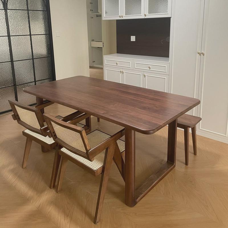 北美黑胡桃木板实木整板餐桌书桌茶几实木桌板加工异形桌面板原木