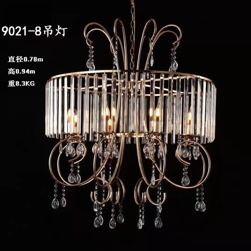 欧式道具电镀水晶吊灯婚庆婚礼舞台灯饰吊顶装饰布置挂灯装饰灯