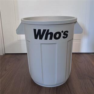 垃圾桶家用20l大容量高颜厨客厅厨房值余工业风多功能收纳桶创意