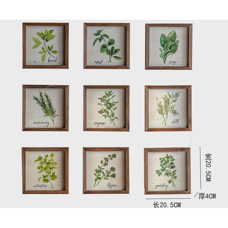 复古做旧梯子相框客厅电视柜旁实木摆件ins风梯形靠墙古典装饰画