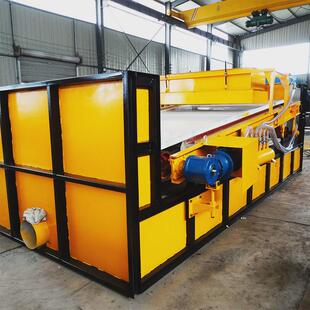 河沙湿式设备钛铁矿超强石英砂高强度选矿平板输送带褐铁矿磁选机