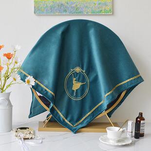 25n梳妆台镜子防尘盖布遮挡布盖镜罩镜面罩子欧式遮巾遮灰尘简约