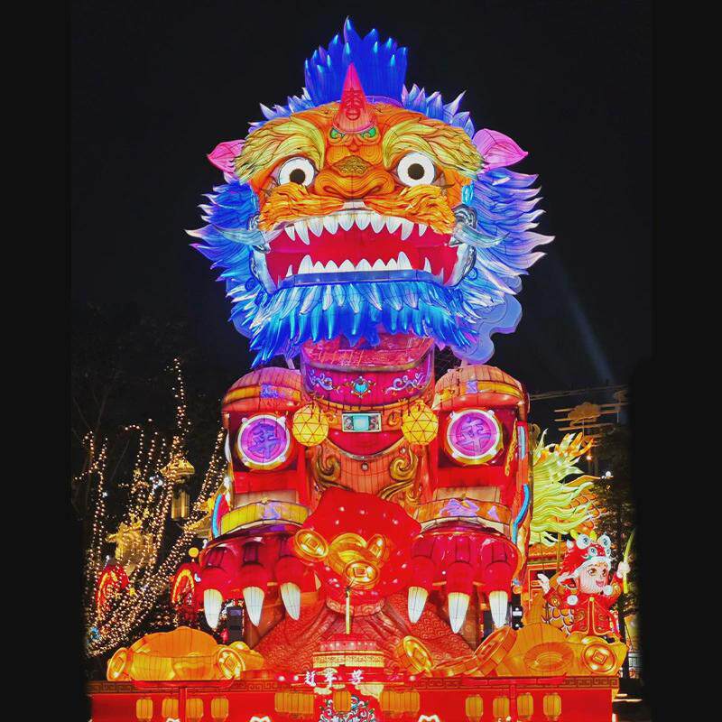 自贡彩灯大型节日花灯户外文旅古镇景区灯展庙会端午中秋装饰灯笼