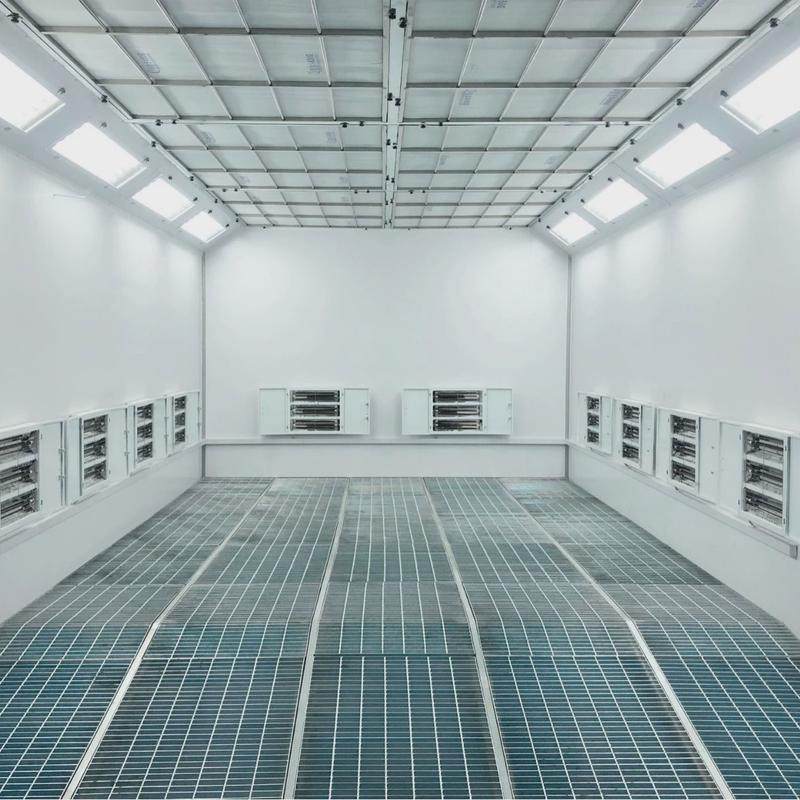 汽车烤漆房家具喷漆房静电加热烤漆房工业无尘喷漆房涂装设备直销
