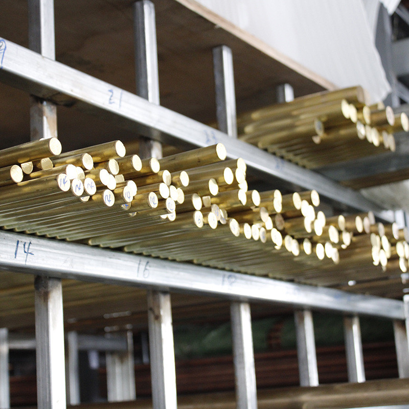 厂家直供H59H62黄铜棒实心铜棒直径34567810-150mm合金铜棒