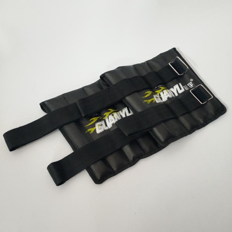 冠宇健身沙腿绑腿可调节负重隐形绑手钢板沙袋23456公斤