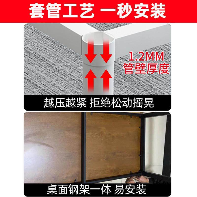 会议桌长桌会议办公一体桌简约现代长条桌桌椅组合小型洽谈工作台