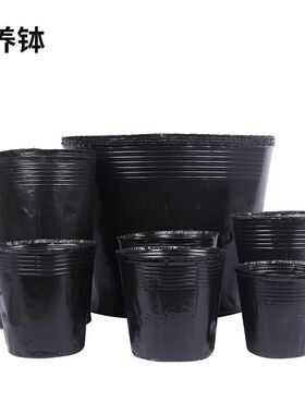 批发营养杯育苗盆杯营养袋育苗袋黑色营养钵育苗一次性软塑料花盆