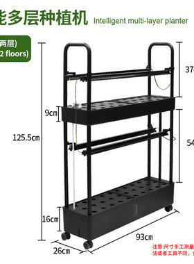 代发欧水培泽林蔬菜种植机室内多层无土栽培架种菜机智能种菜