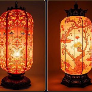 大型宫廷灯春节元宵彩灯花灯中秋节莲花宫灯灯笼灯会庙会传统节日