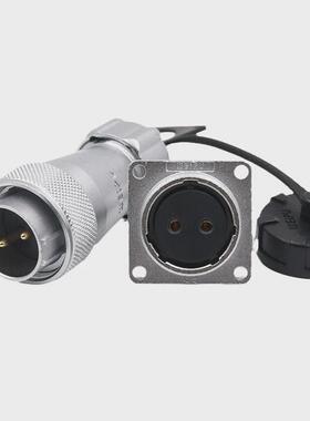 芯浦weipuws242芯3芯4芯10芯12威19芯公头tp金属软管插头母座