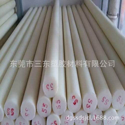 黑尼龙玻纤棒尼龙+30%玻纤板PA66增强碳纤维玻纤尼龙66塑胶板