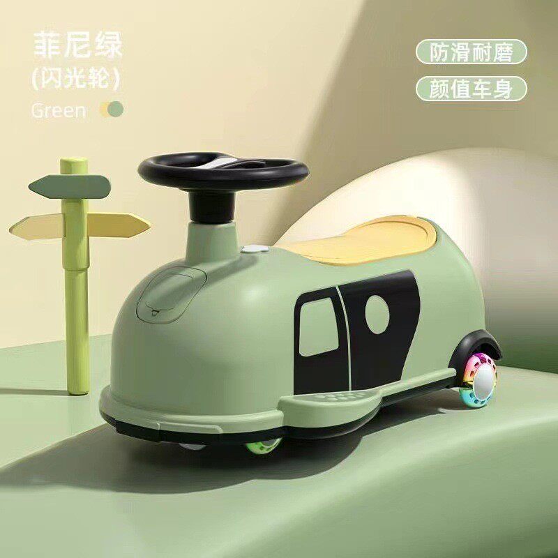 儿童扭扭车1-3-6宝宝摇摆车婴幼儿滑行溜溜车静音轮防侧翻扭扭车