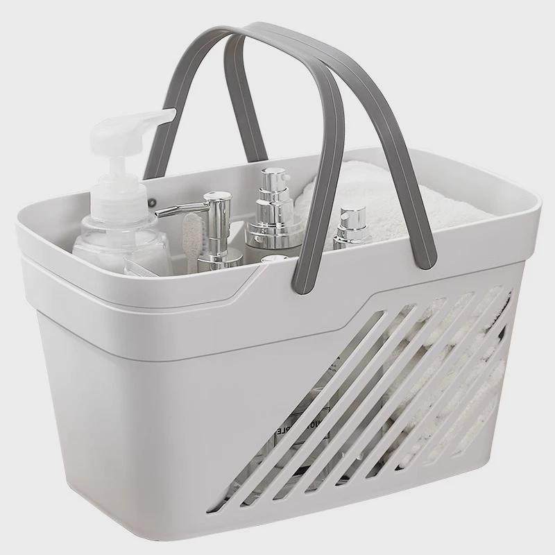 手提塑料洗澡篮卫生间浴室浴筐宿舍洗漱篮沥水沐浴杂物收纳筐,收纳整理,橱柜收纳筐,淘宝优惠券,粉丝福利购,淘宝优惠卷