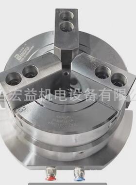 KL08Q-3中空空心52mm立式三爪8英寸200mm动力气动卡盘