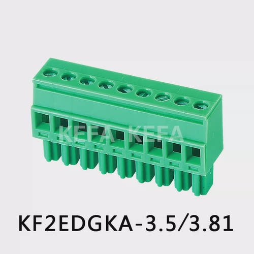 插拔式PCB接线端子15EDGKA KF2EDGKA 3.5 MCVR1.5 ST 连接器高正