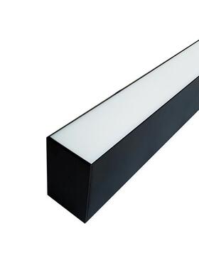 新款led吊线灯办公灯5070吊线灯办公室商超线性1.2米无缝对接线