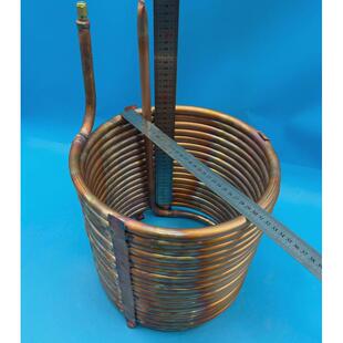 工业冷水机铜管冷凝器不锈钢水箱风冷冷水机蒸发器铜管2-30匹