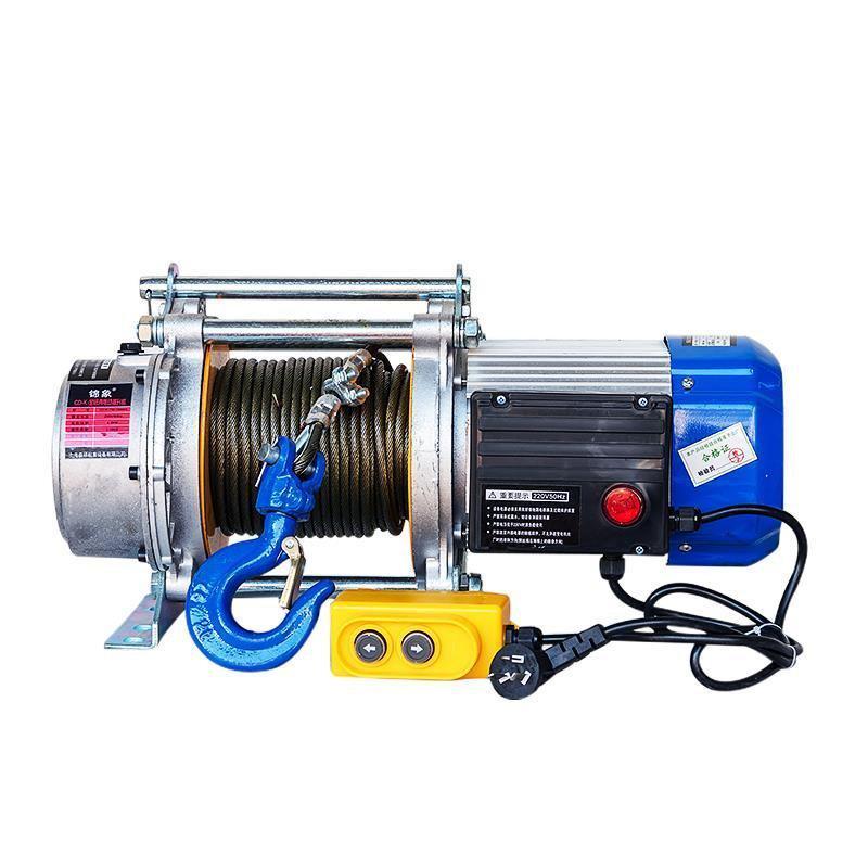 220v提升机电动葫芦卷扬机提升机建筑吊机电动机升降机吊运起重机
