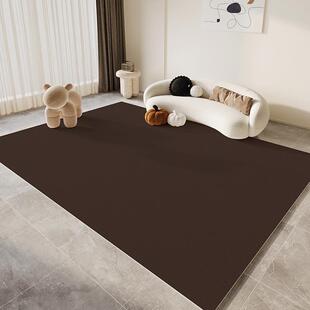 简约风纯色可擦免洗地垫家用客厅地毯防水防油铺全皮革地垫可裁剪