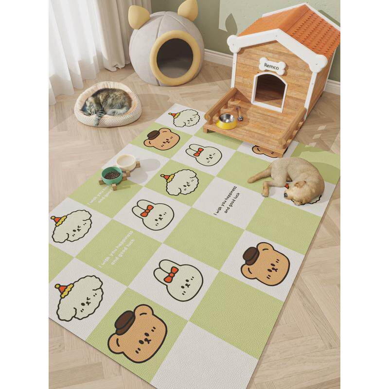 宠物地垫狗狗专用地垫防滑防水防尿可擦免洗pvc猫咪狗狗围栏地垫