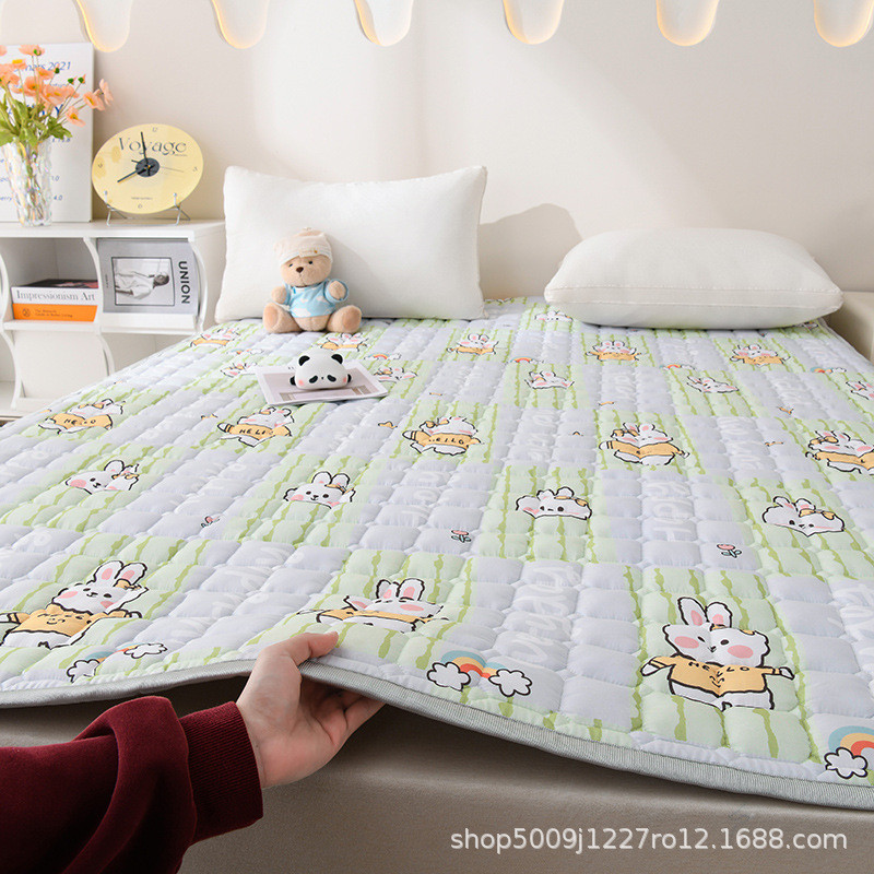 防滑床护垫床床垫软垫学生单人床盖炕单铺底家用卧室垫被褥子宿舍