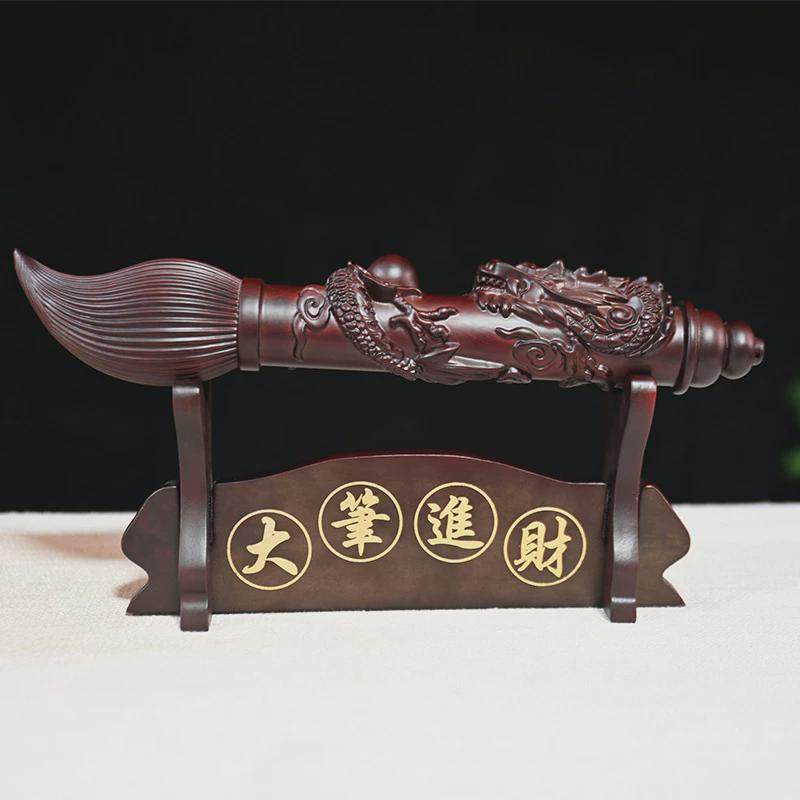 黑檀实木文昌木雕笔文房四宝木质工艺品家居客厅手雕雕刻摆件,标准件/零部件/工业耗材,车间地垫,淘宝优惠券,粉丝福利购,淘宝优惠卷