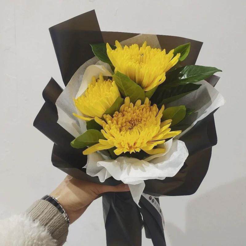 祭奠花仿真花菊花清明节菊花花束仿真花扫墓追悼假花