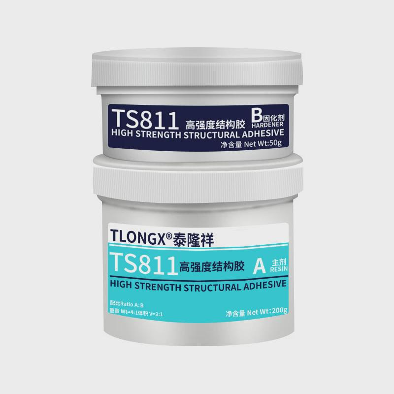 ts811高强度ab双金属份固体结构胶耐高温工业组冷焊胶高强度