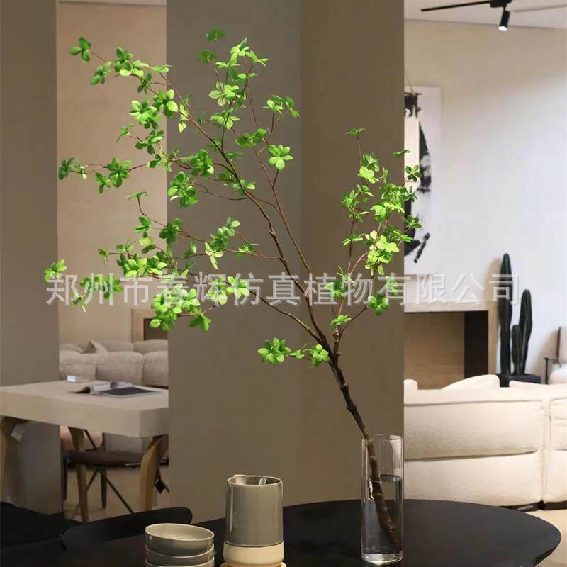装饰植物仿真绿植造景马醉木仿真树仿生假绿植吊钟盆景盆栽干树枝