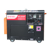 热销柴油发电机组小型风冷家用静音三相380v3千瓦5 10kw单相2