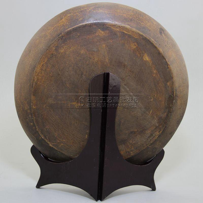 复古玉器工艺品玉现货仿雪花厂家单龙盘子挂盘摆件送架子