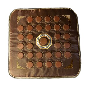 泗水厂家滨红黄办公椅夏凉坐垫汽车座椅砭石透气通用防滑砭石坐垫