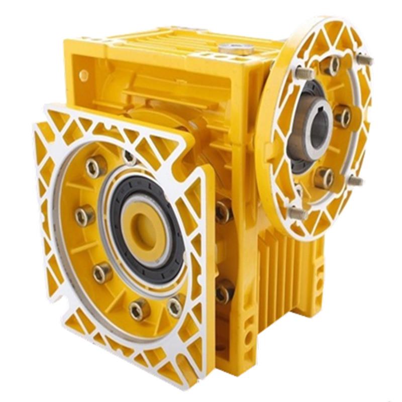 NMRV法兰接口铝合金蜗杆减速机海洋传动厂家直供适应性强传动稳